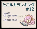 たこルカランキング #12