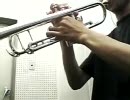 トランペットで『Don't say “lazy”』の伴奏部分を吹いてみた。
