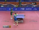 卓球:ITTFプロツアー・カタールオープン ティモ・ボルvs馬琳 第7セット②