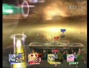 スマブラX おきらく乱闘で3対1と馴れ合い潰し Part47