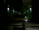 Keihan rapid-express train front view ( Nakanoshima → Watanabebashi )