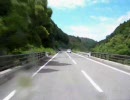 車載動画＆エンコテスト　芋神様の人と同じ道を走ってみた