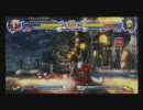 BLAZBLUE対戦動画６０　ハラキリ（ラグナ）ｖｓしるし（ジン）