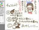 よすどんお絵かき 東方 カラシデナイ