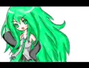 ツンデレっぽい初音ミクを一人で描いてみた