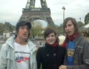 We sing JAM Project No Border next to the Eiffel Tower in Paris