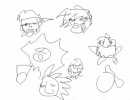 思うままに絵を描いてみました