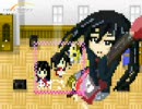 【けいおん！】新OPを思いつきだけでドットアニメしてみた（5人版）
