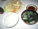大盛り餃子定食