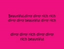 Lady Gaga - Beautiful Dirty Rich (lyrics)