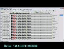 Brise(Malice Mizer)をMIDIで作ってみた