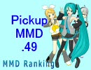 【MikuMikuDance】Pickupランキング.49　(07/27～08/09)【MMDランキング】