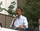 麻生太郎総裁街頭演説（中野駅北口）2009.08.08 1/3