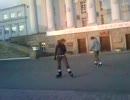【インラインスケート】video 2009 08 11 21 18 18【スラローム】