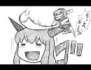 【東方手書き】今度こそ無事クリアしたから東方４コマ描いてみた