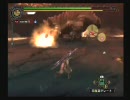 新・独り身な大剣使いの戦い　MH3 ウラガンキン2頭ソロ 2/3