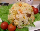 【ふつうの】実家風漬け物入り炒飯【秋田ごはん】