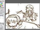 よすどんお絵かき　東方　秋のリク壁紙