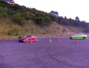 091010広場でドリフト。