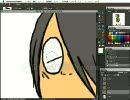 実況しながら色塗りのやり方を晒してみる　その2