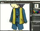 実況しながら色塗りのやり方を晒してみる　その3