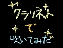 【クロノクロス】時のみる夢を演奏してみた【クラリネット】