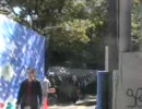 韓国マダンに街宣車乱入＿1
