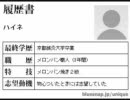 王国心キャラが履歴書を（ｒｙ そのⅡ