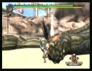 【MH3】恐暴の宴 ソロ 最後のほうだけ(テスト動画）