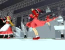 【MMD】(改訂版)レイマリがBeMYSELFを踊ってみた【東方】