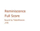 TalesWeaver Reminiscence 楽譜(原曲比較版)