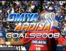 大宮アルディージャ　2008ゴール集【前編】修正版