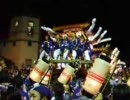 中条祭り2009年9月6日山車5台集合