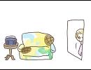 お家で練習するロシアさん【зима】