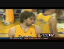 【NBA】2010-02-08 LA Lakers vs San Antonio【Basketball】 4Q-2