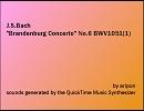 J.S.Bach Brandenburg Concerto No.6 (1)